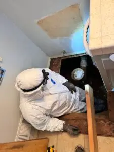 Sub Floor Repair and Toilet Installation in Camino